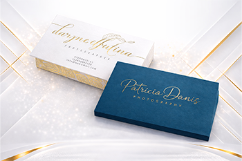 Textured business card sharjah