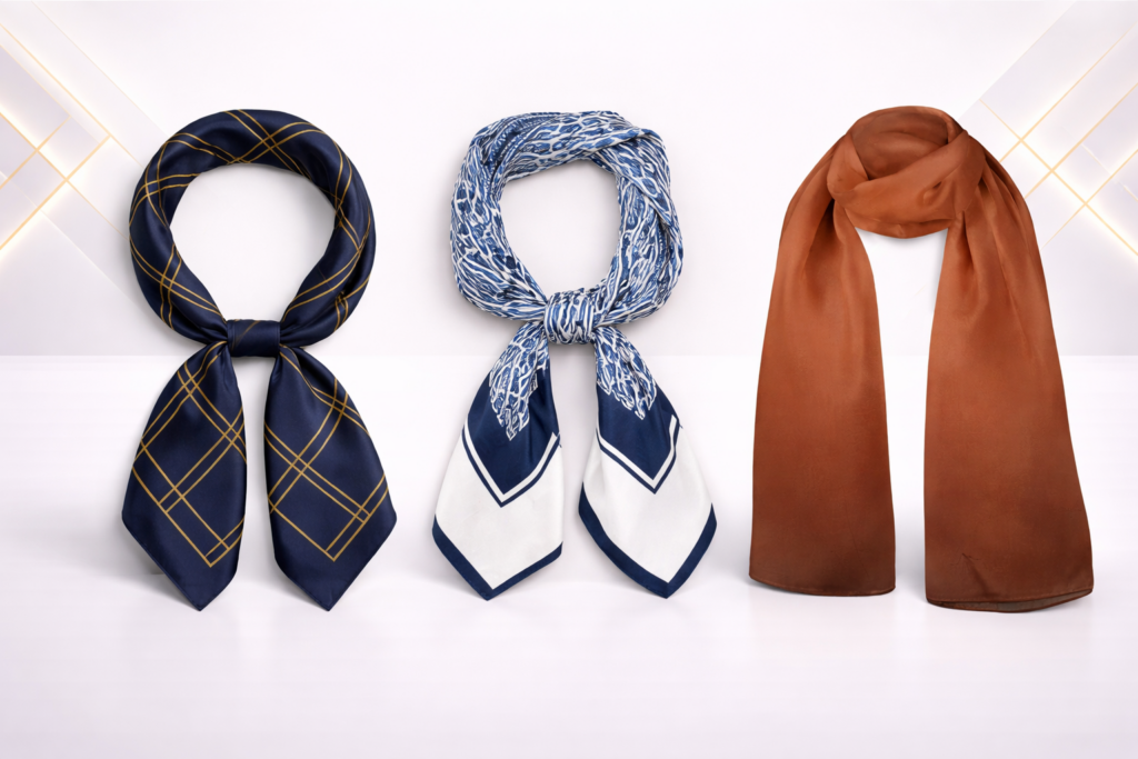 corporate branded scarf printing dubai