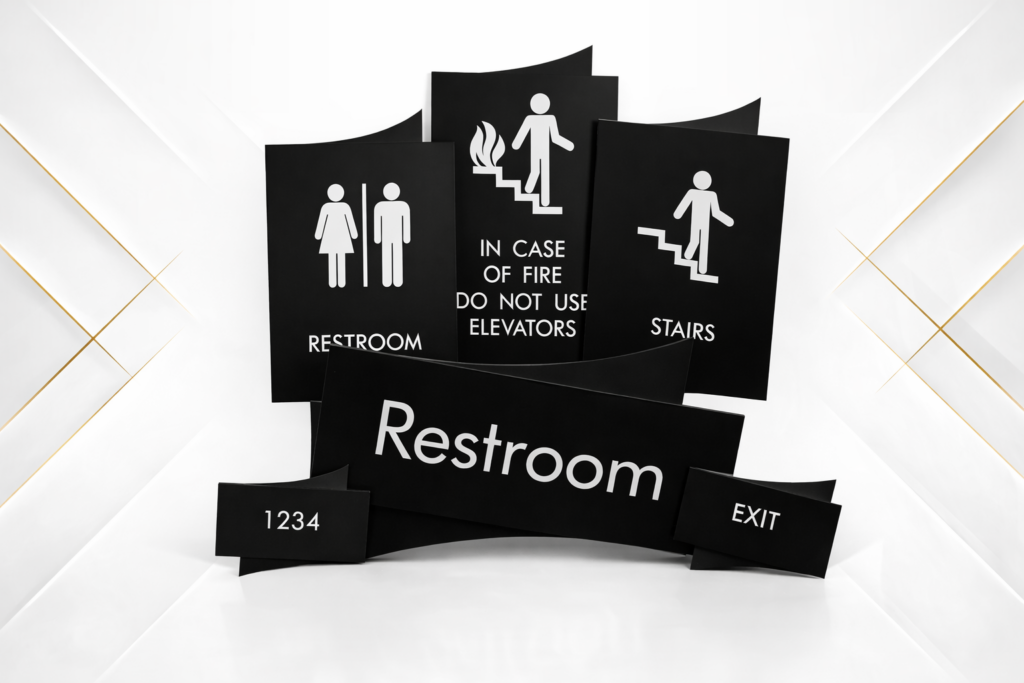 indoor signage manufacturers dubai