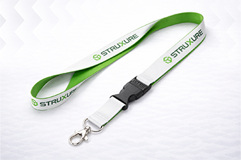 lanyard printing with Metal Hook + Buckle