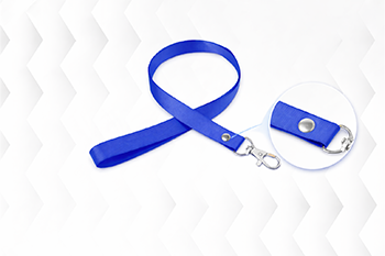 lanyard printing with Riveting