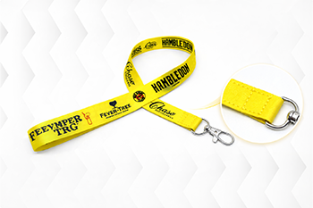 lanyard printing with Stitching