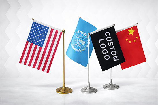 national table flag printing service in sharjah