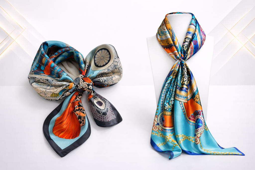 silk scarf Printing abudhabi