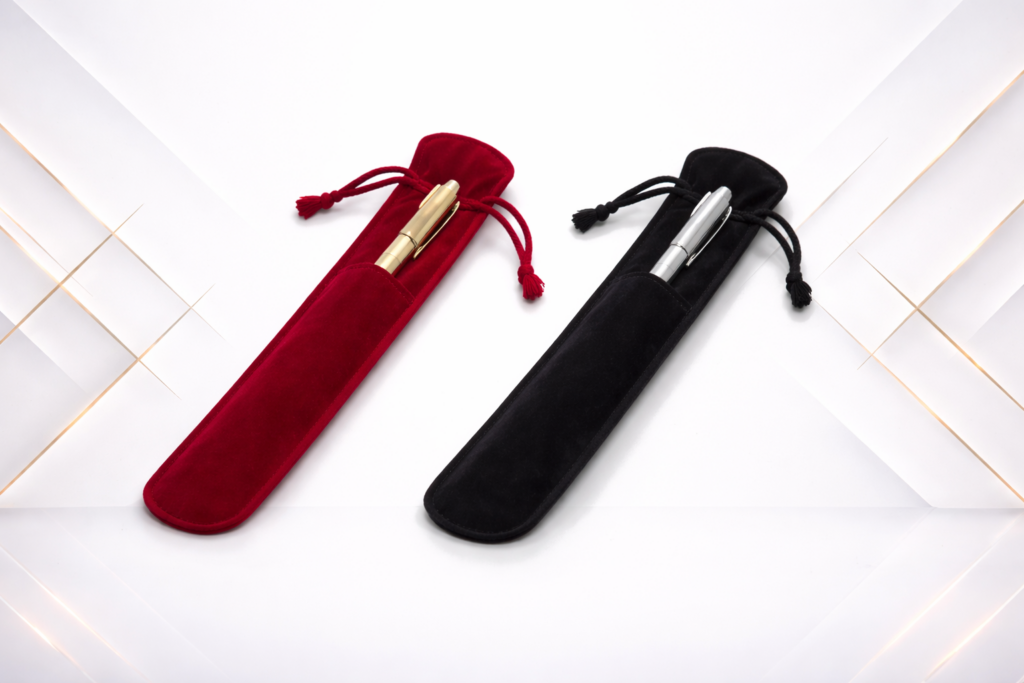 pen printing velvet pouch insert abudhabi