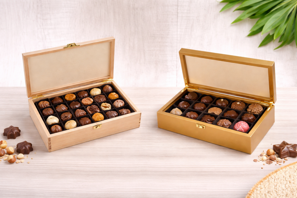 Magnet Box for Chocolate Packaging MDF Box sharjah