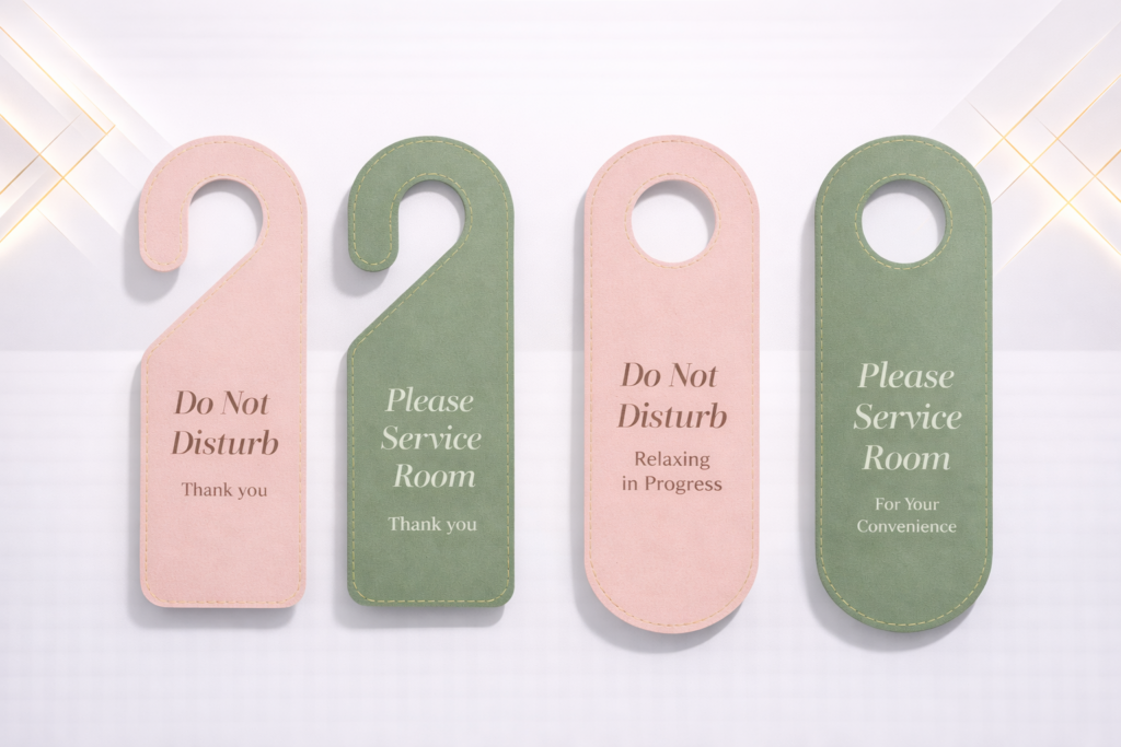 die-cut door hanger dubai