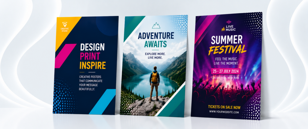 Posters offset Printing dubai