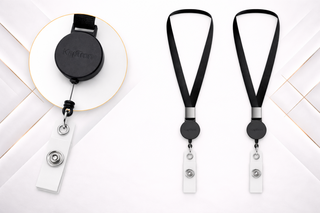 Satin lanyard Reel Badge dubai
