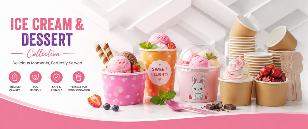 paper food Ice Cream & Dessert Collection abudhabi