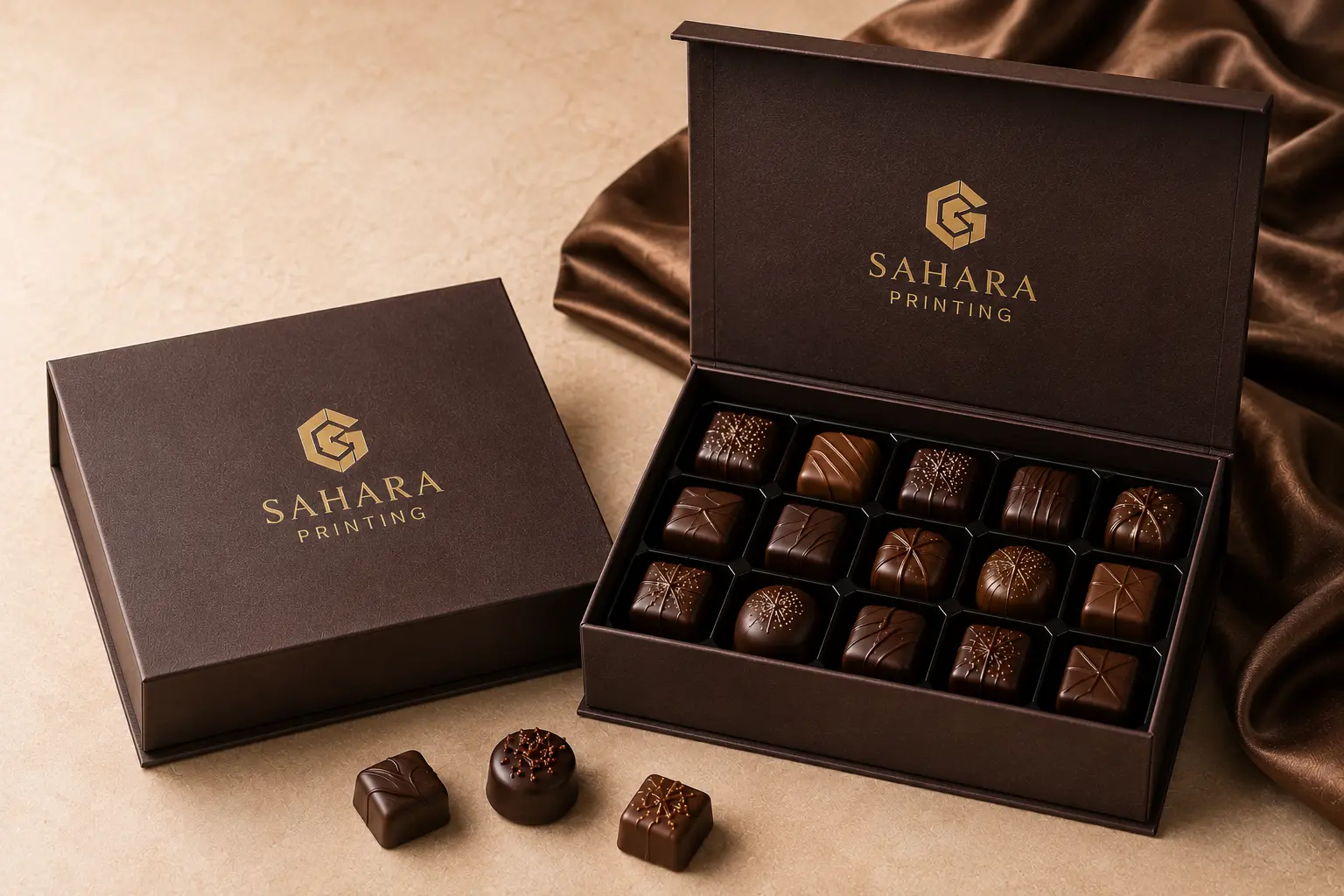Magnetic Chocolate Boxes