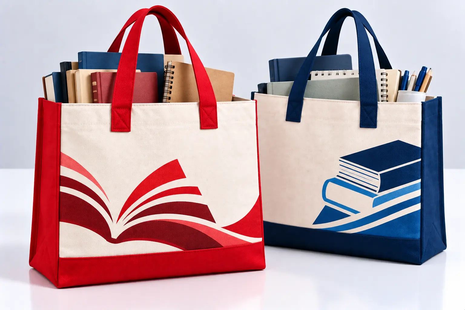 Canvas Book Bags