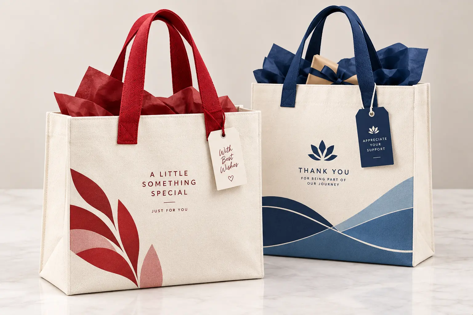 Canvas Gift Bags