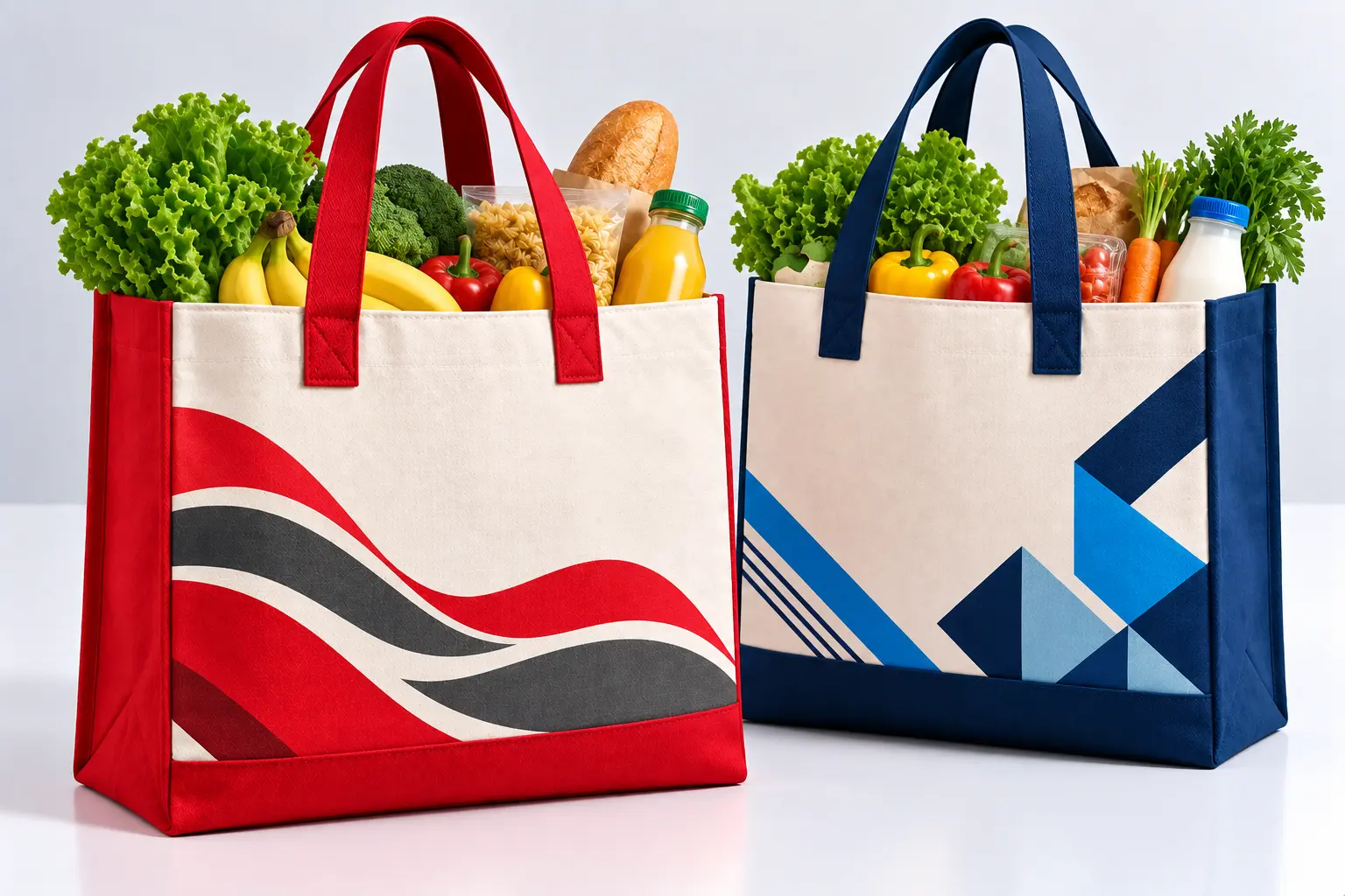 Canvas Grocery Bags