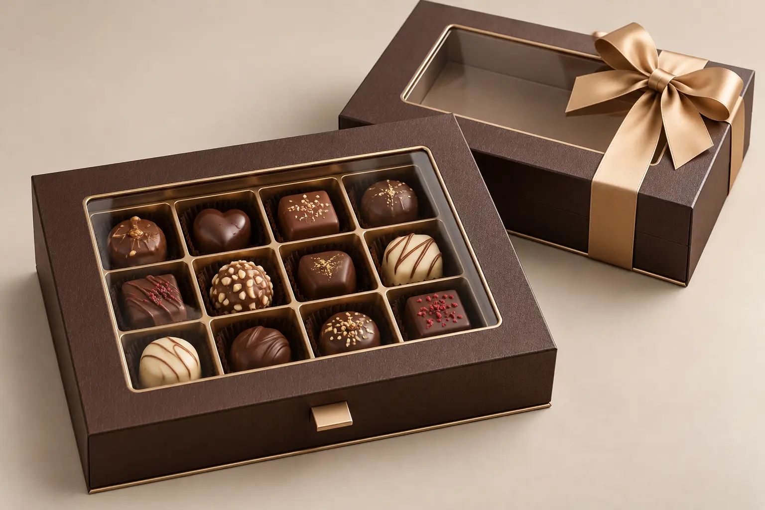 Chocolate Window Boxes
