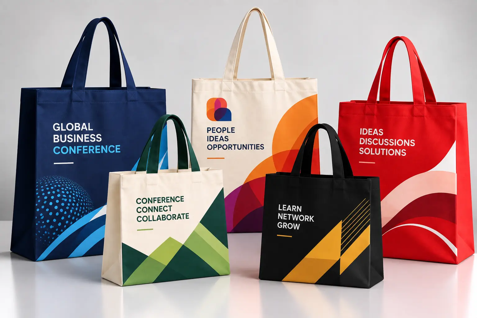 Conference Cotton Bags Printing