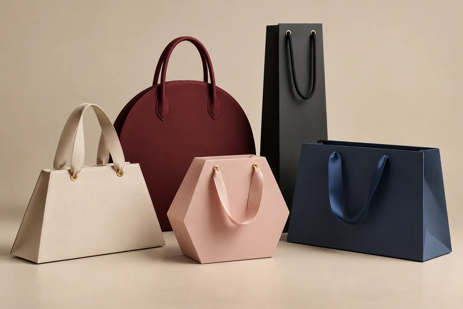 Custom-shaped bags