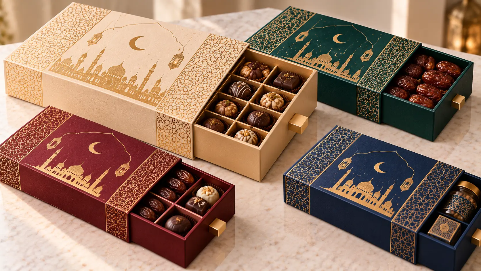 Drawer Ramadan Gift Boxes