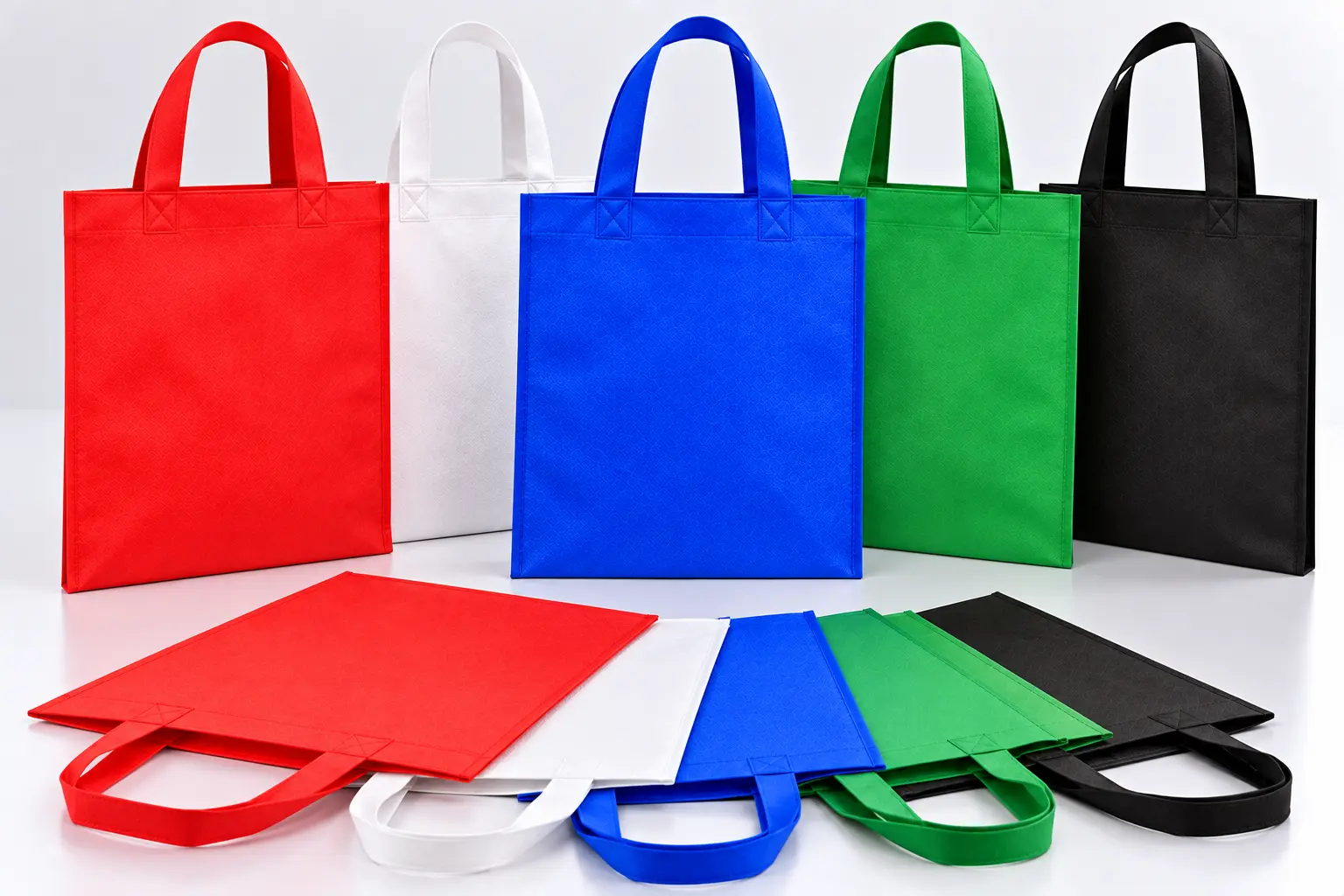 Flat Non-Woven Bags