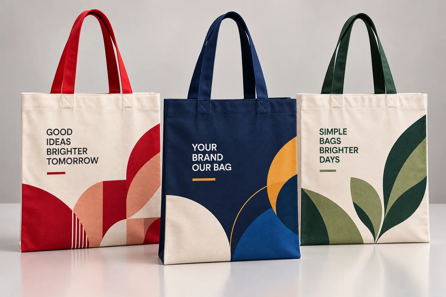 Long Handle Cotton Bags