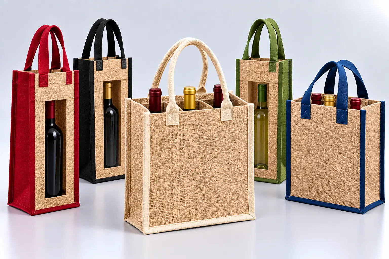 Jute Bottle Bags