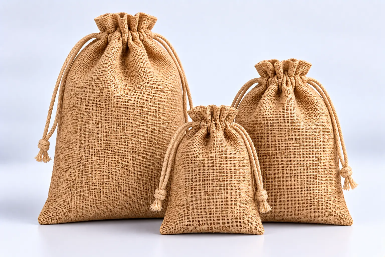 Jute Drawstring Bags