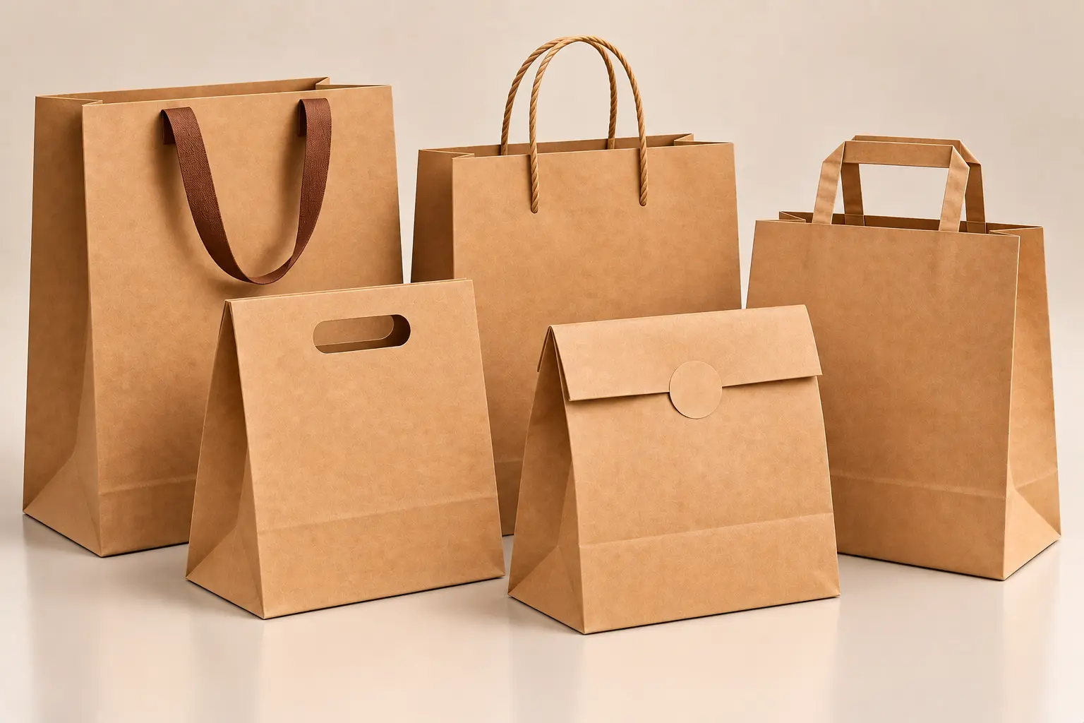 Kraft Promotional Bags