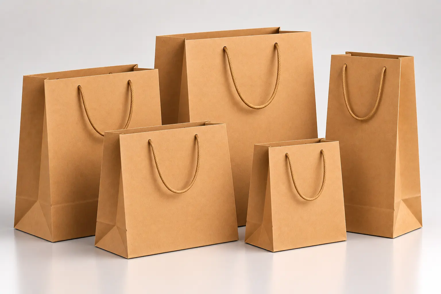 Kraft promotional bags