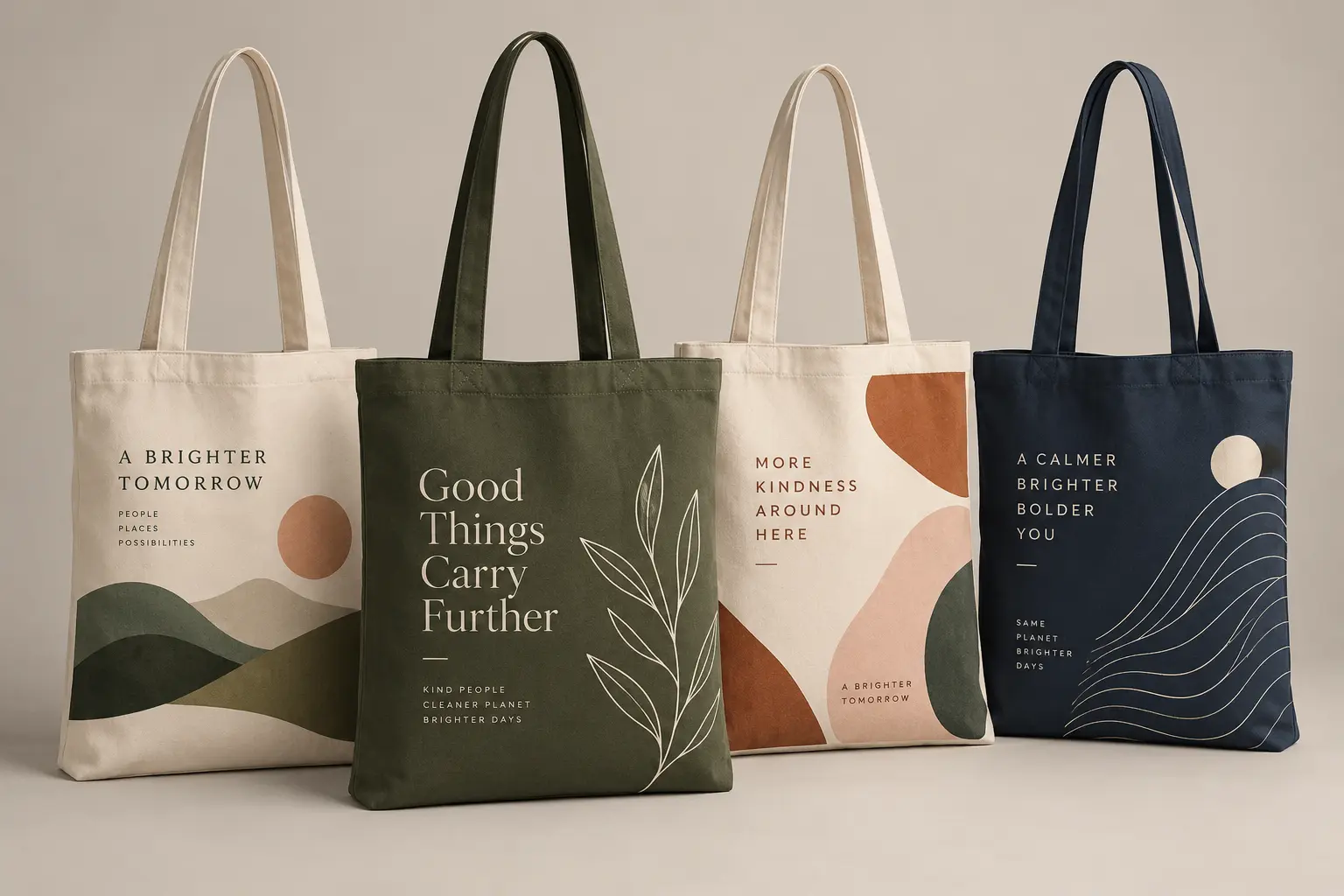 Short Handle Cotton Bags