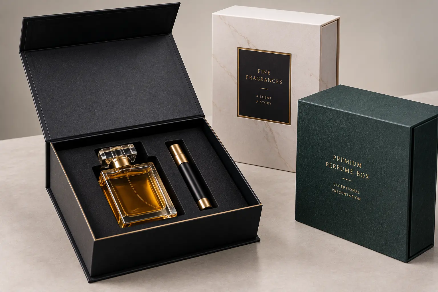 Magnetic Perfume Boxes