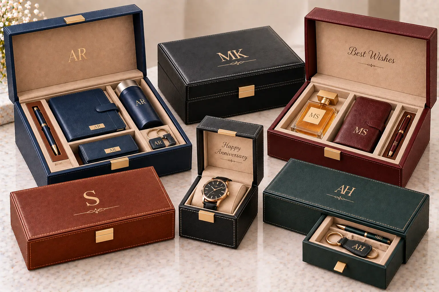 Personalized Leather Boxes