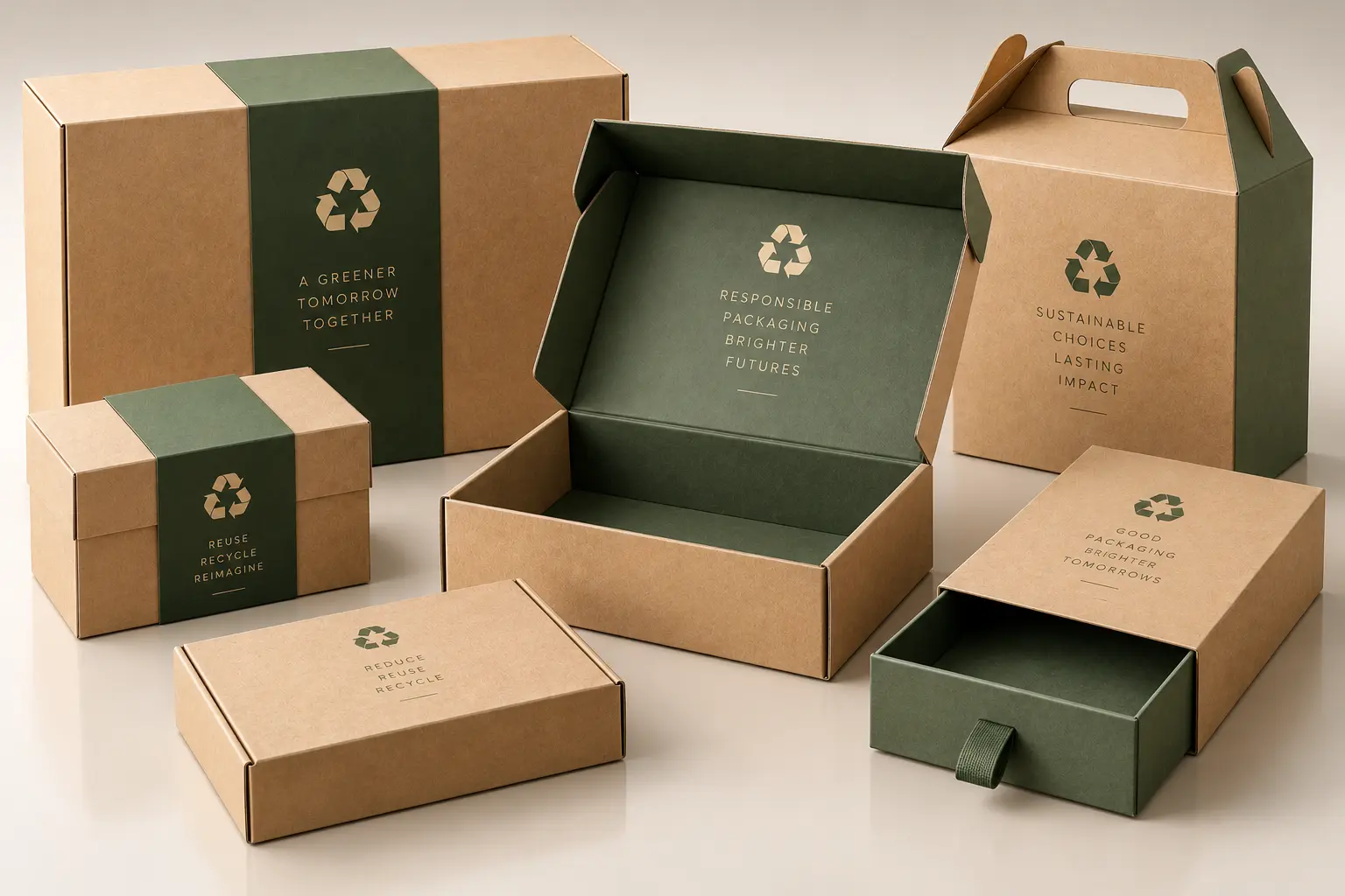 Recyclable Packaging Boxes