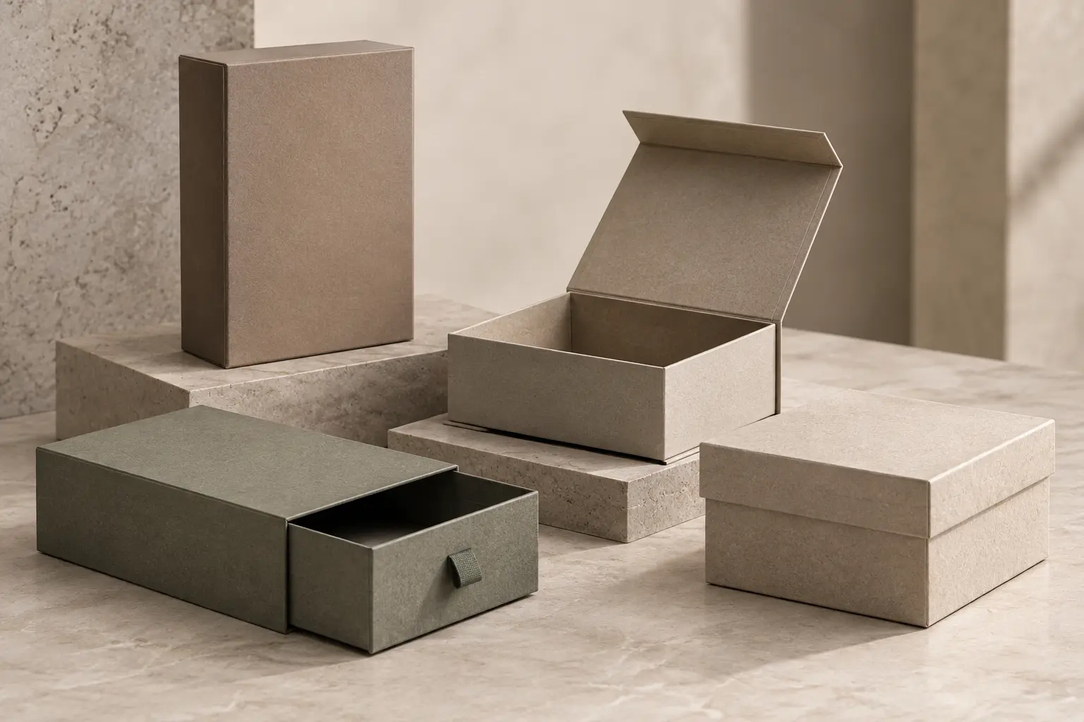 Recycled Paper Boxes