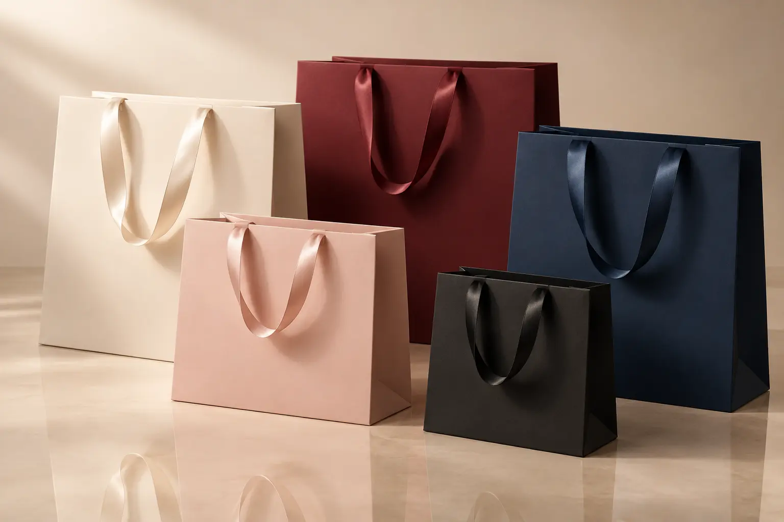 Ribbon Handle Bags