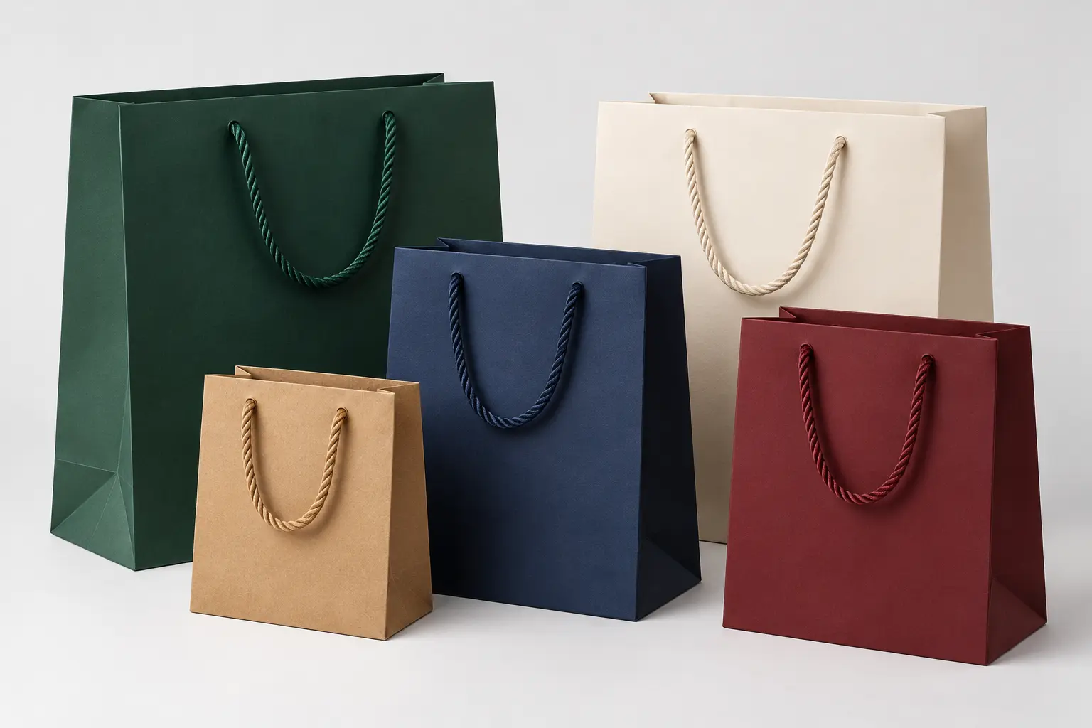 Rope Handle Shopping Bags