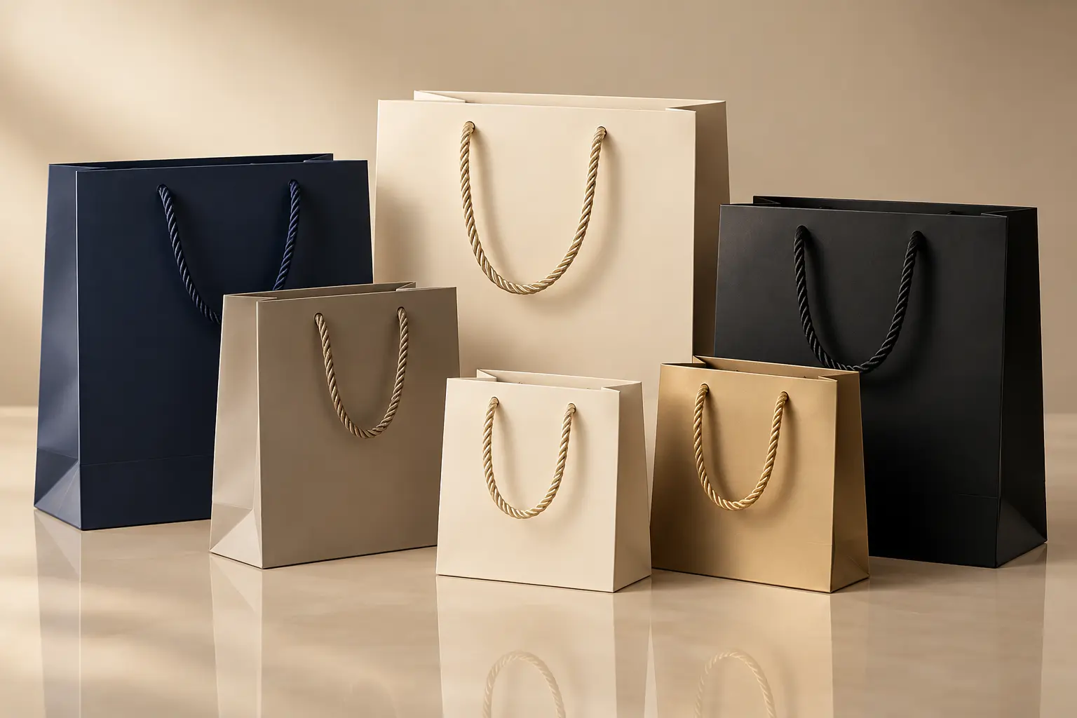 Rope Handle Bags