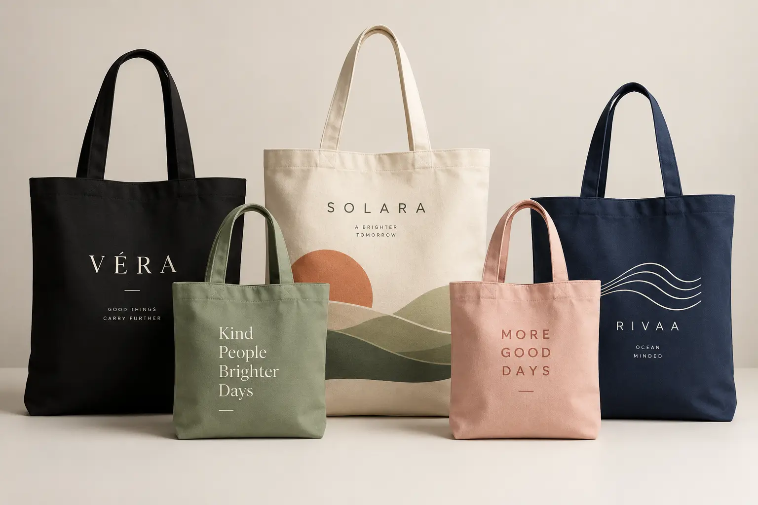 Flat Cotton Bags