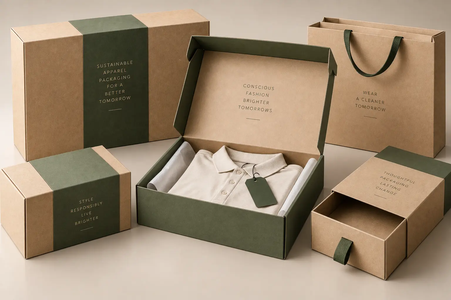 Sustainable Apparel Boxes
