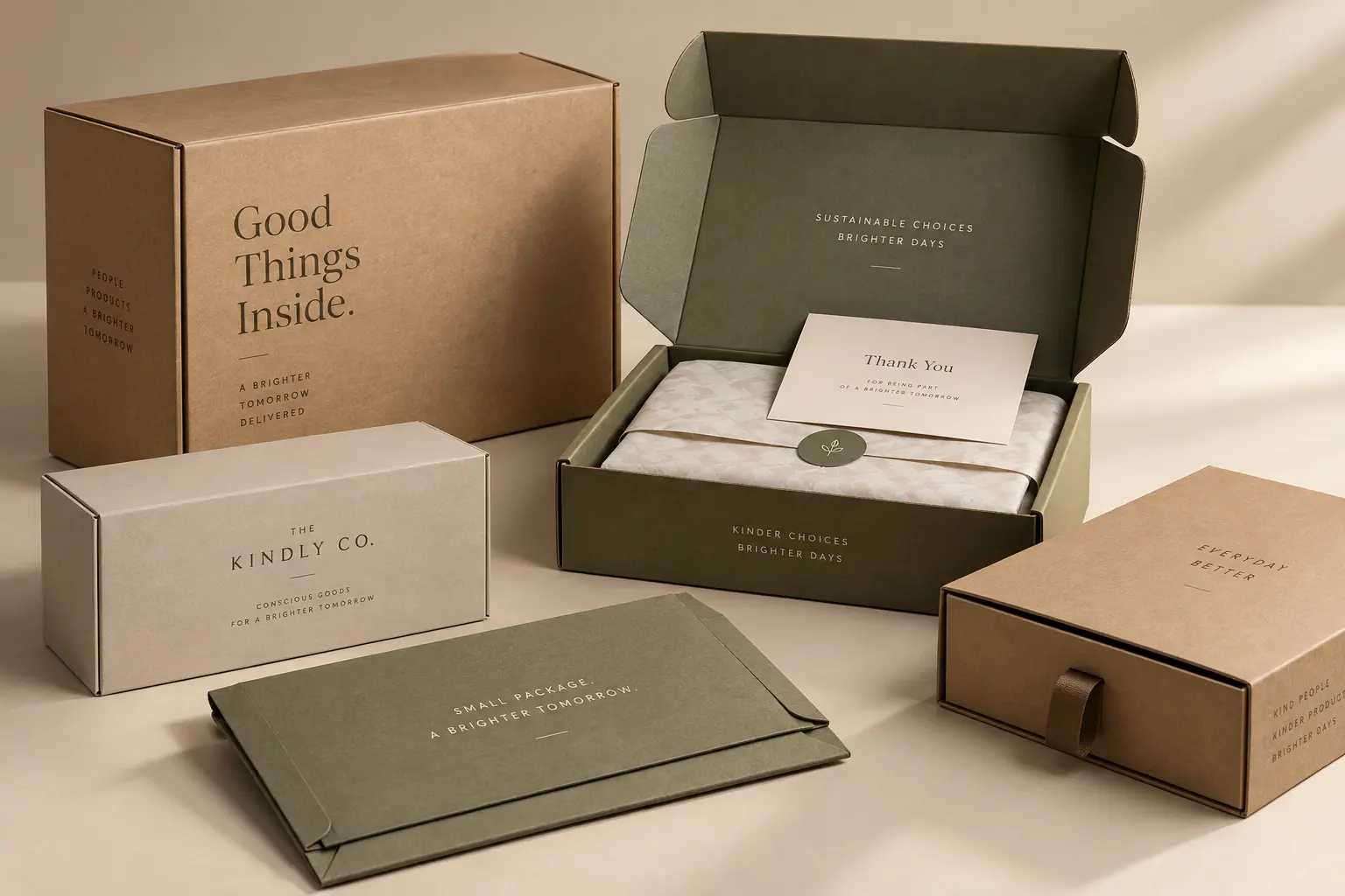 Sustainable E-commerce Boxes