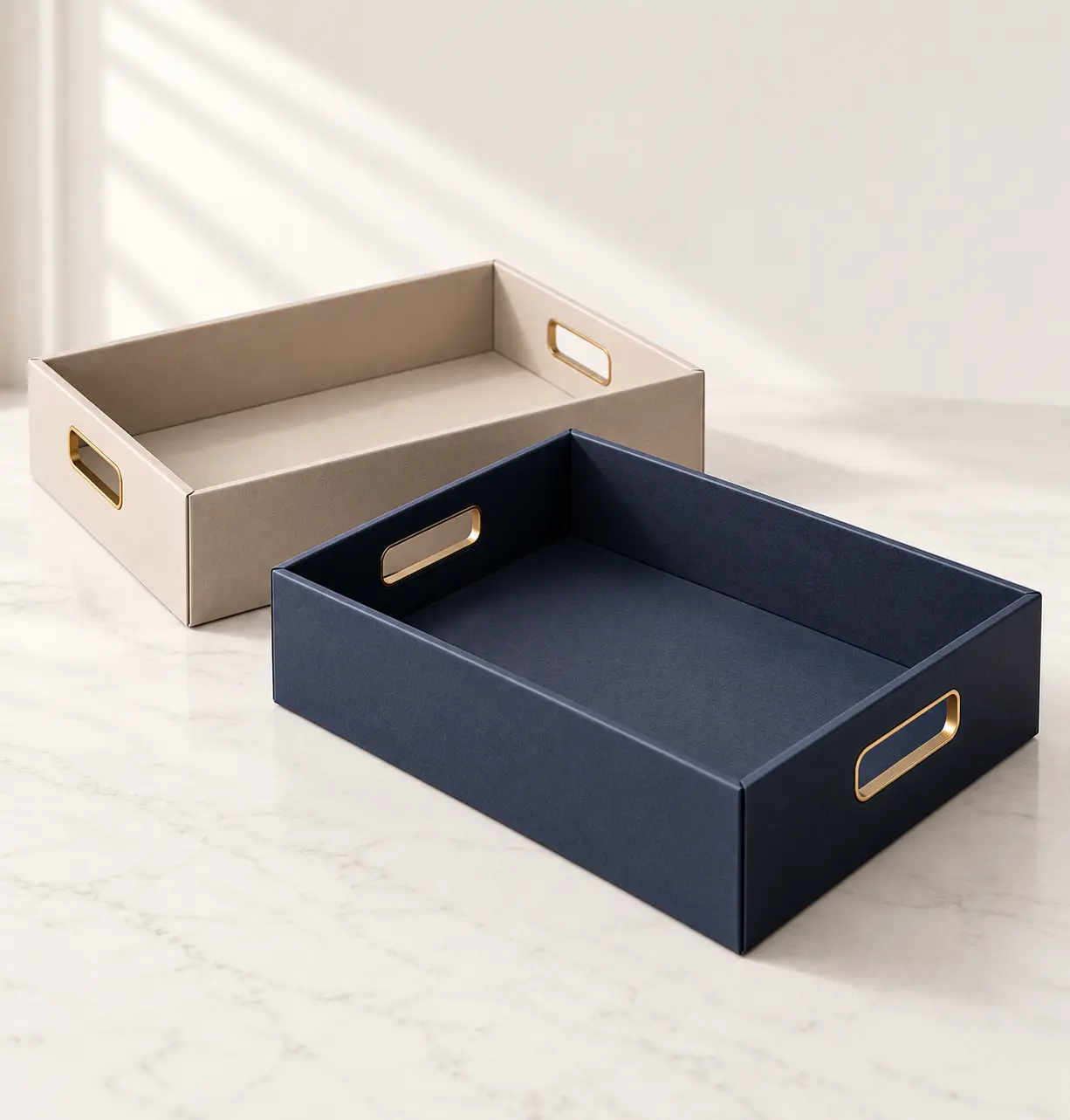 Tray boxes