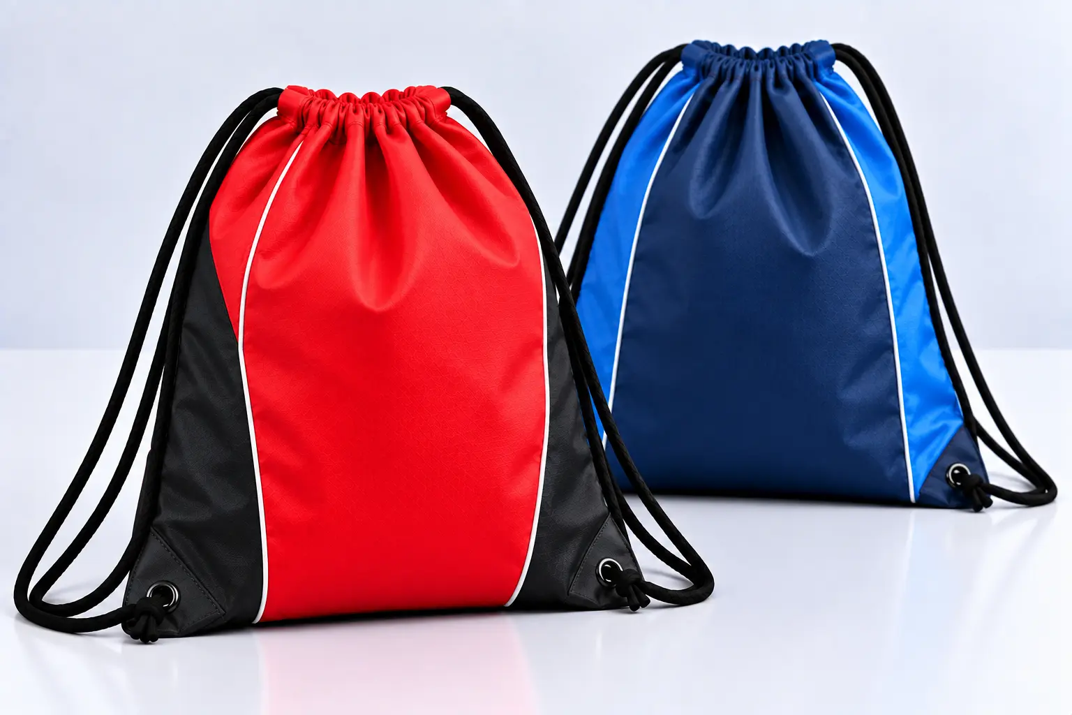 Two-Tone String Bags