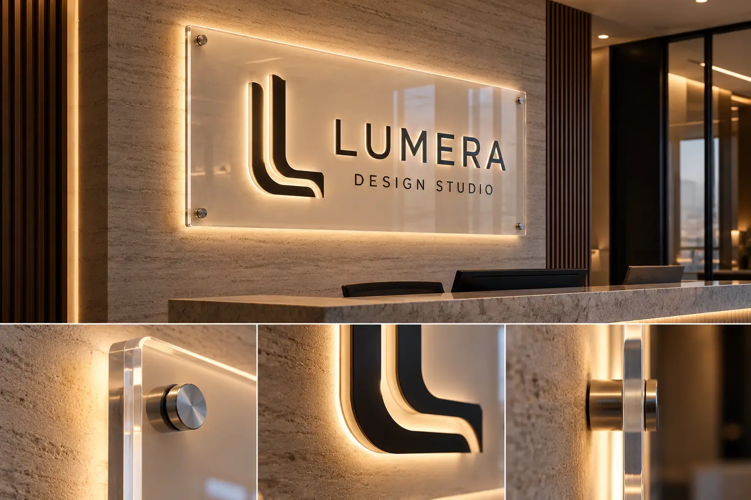 Backlit Acrylic Signs