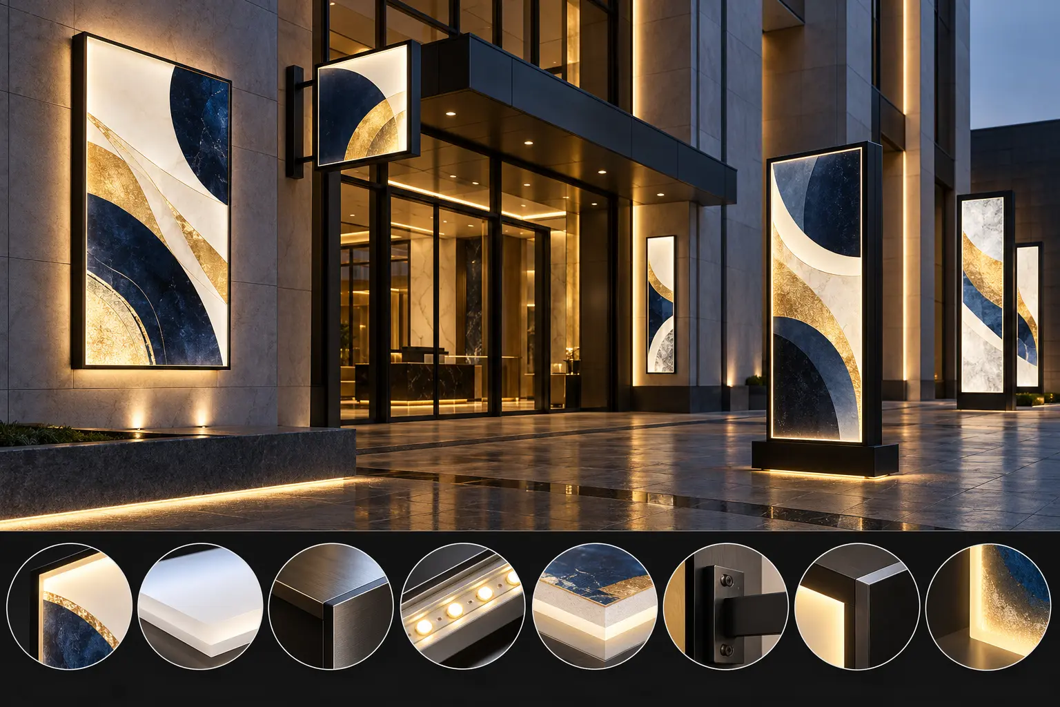 Backlit Sign Boards