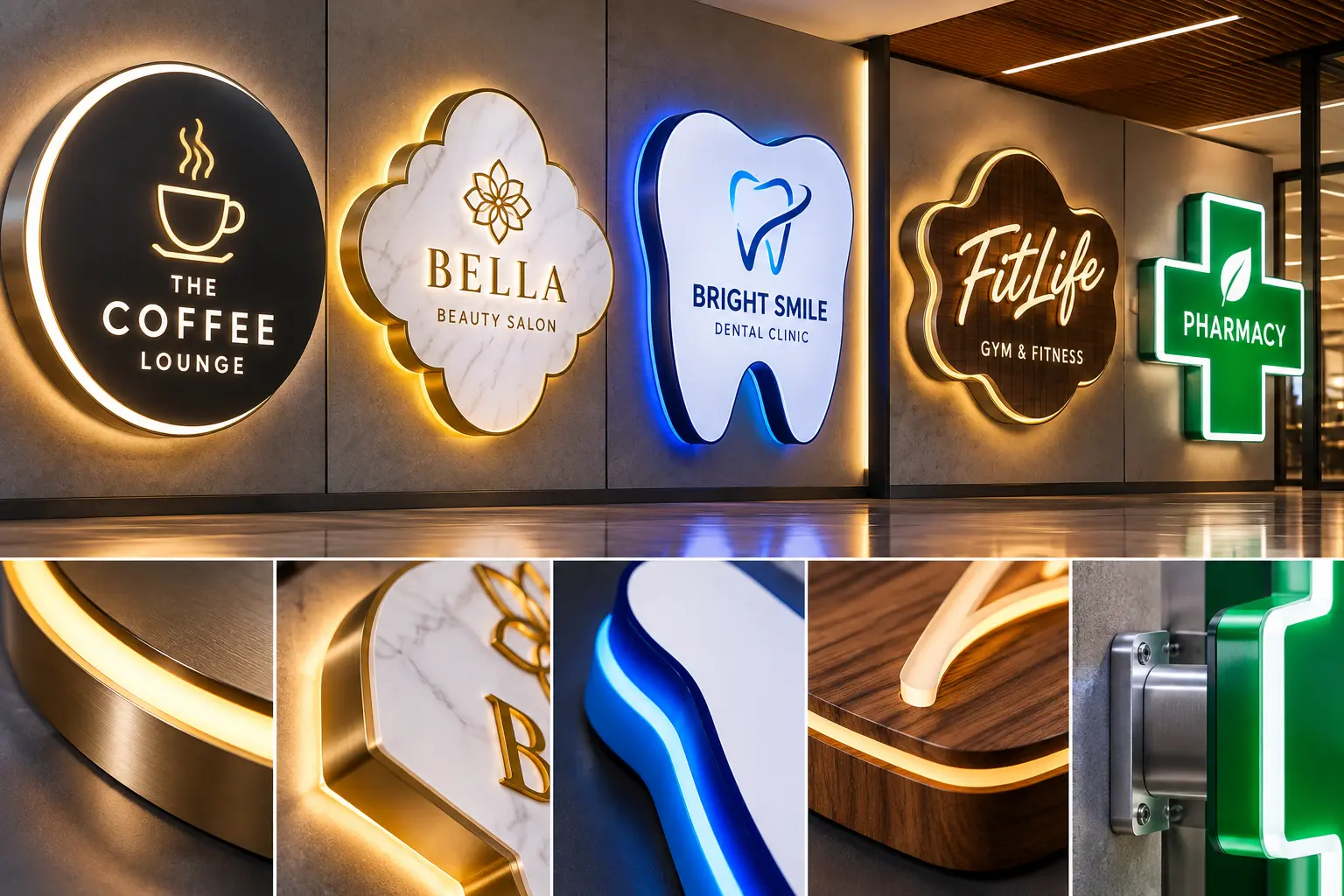 Custom-Shaped Sign Boards