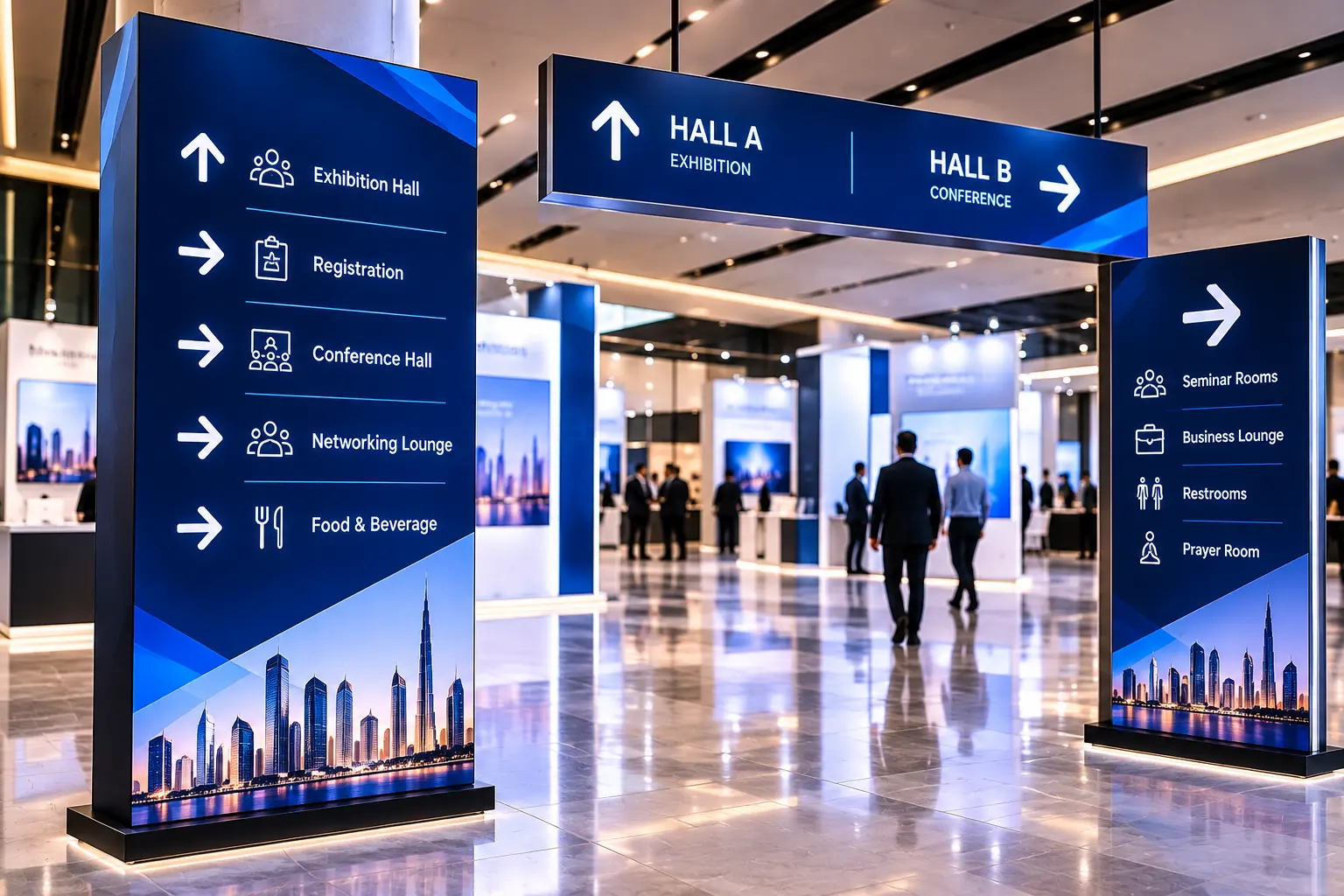 Directional Exhibition Displays
