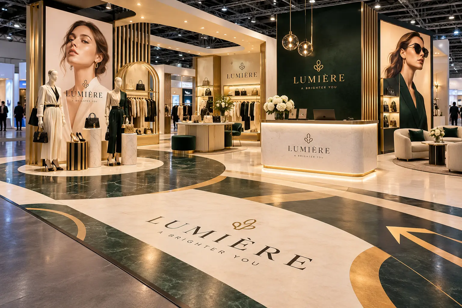 Exhibition Floor Graphics