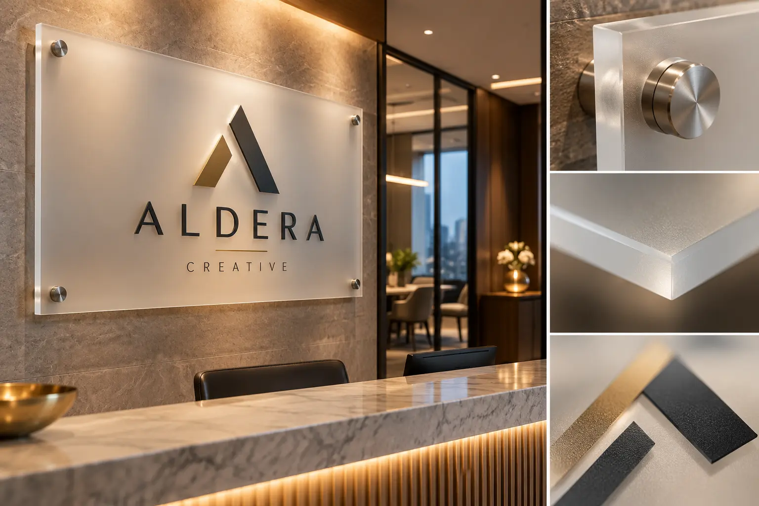 Frosted Acrylic Signs