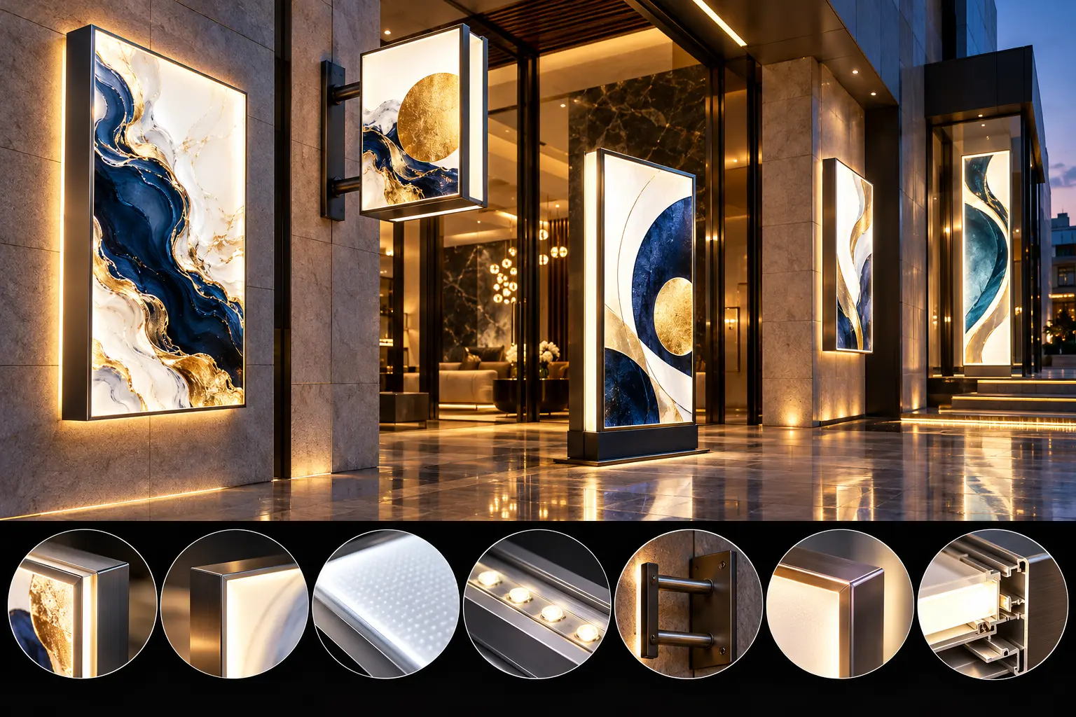 Lightbox Sign Boards