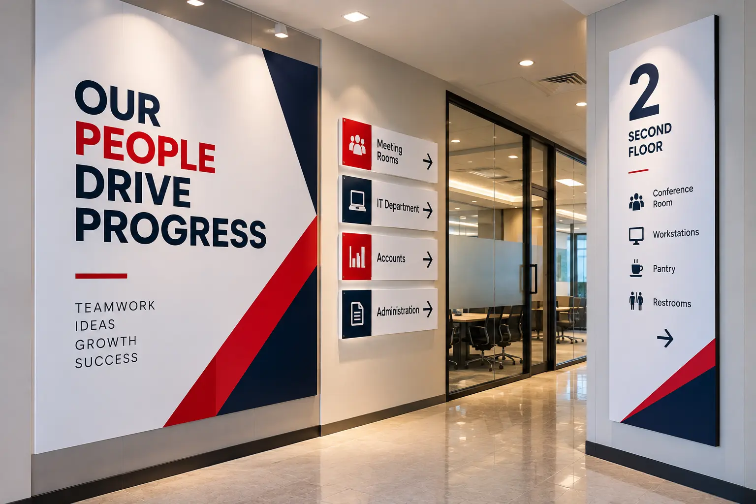PVC Indoor Signage