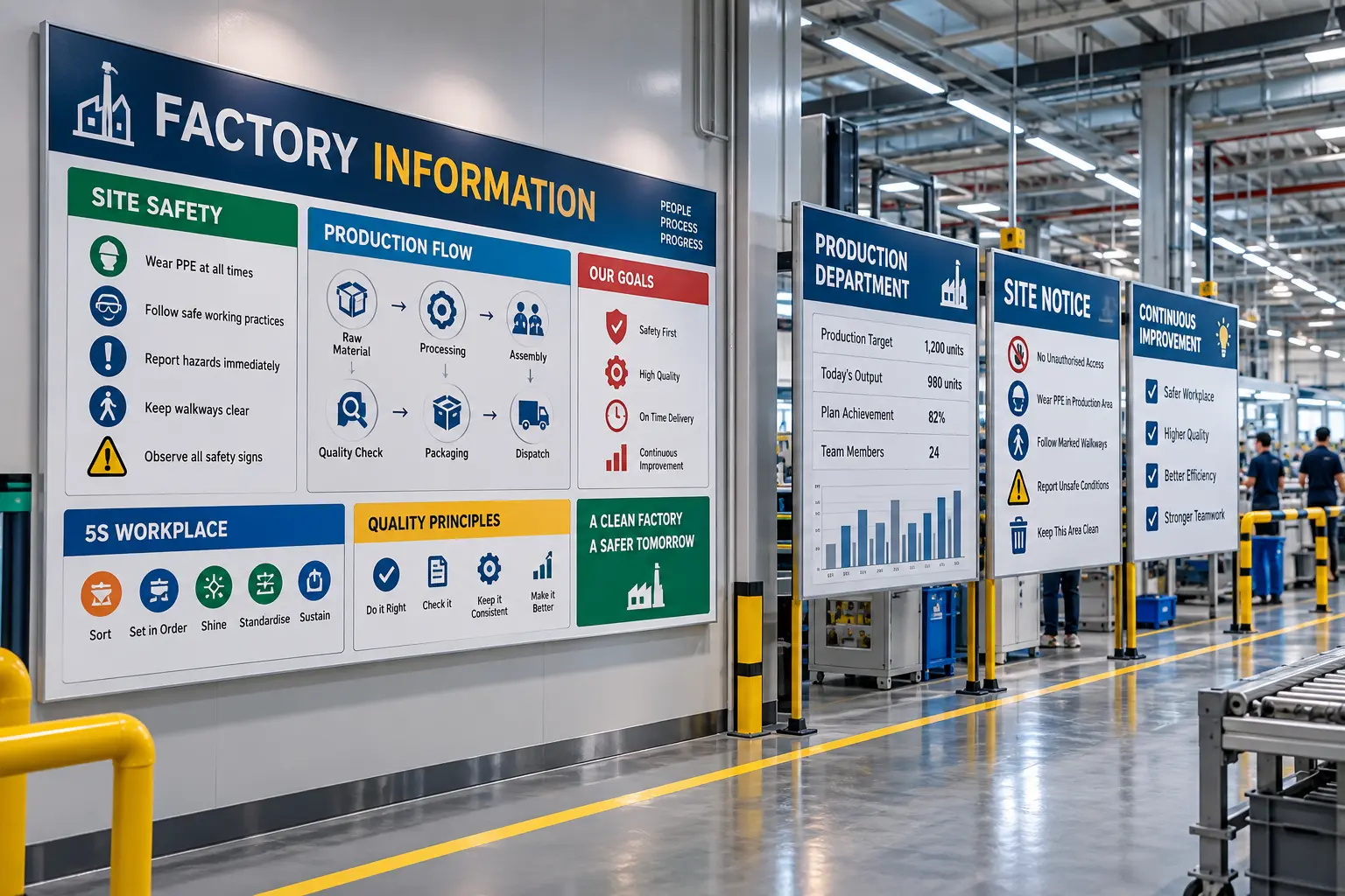 PVC Information Boards